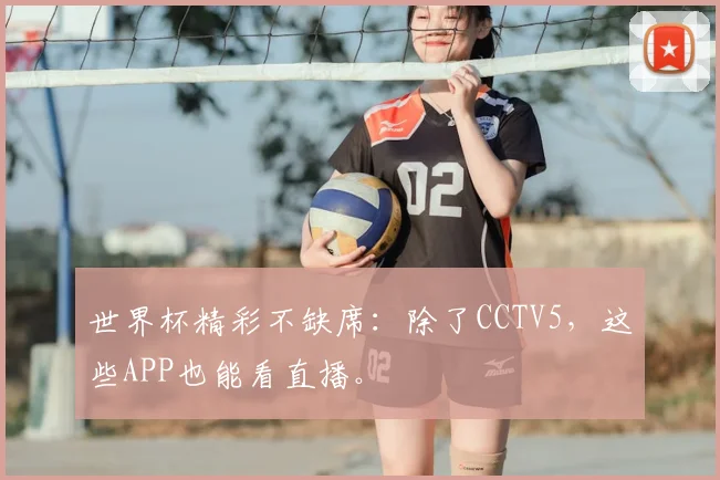 世界杯精彩不缺席：除了CCTV5，这些APP也能看直播。