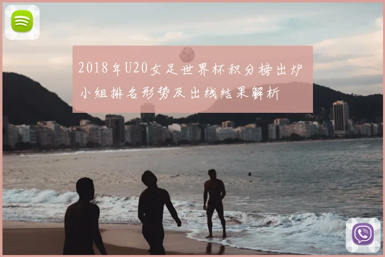 2018年U20女足世界杯积分榜出炉 小组排名形势及出线结果解析